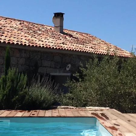 Magnifique Bergerie, Piscine Et Vue Mer A Fozzano